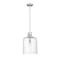 Z-Lite Kinsley 1 Light Pendant, Brushed Nickel And Clear Seeded 340P12-BN - alternate 4